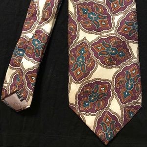 Vintage Hipster Italian Dior Paisley Tie